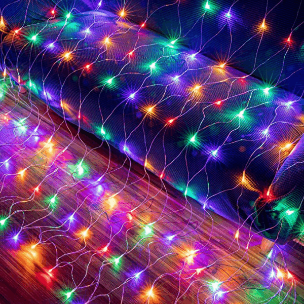 ⁦• شبكة رمضان المضيئة الترند 2*2 LED⁩ - الصورة ⁦3⁩