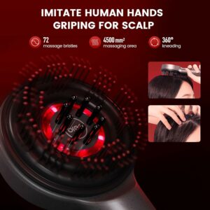 • فرشاة مساج الراس متعددة الاستخدامات