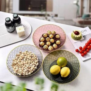 طبق فاكهه وتسالي دوار