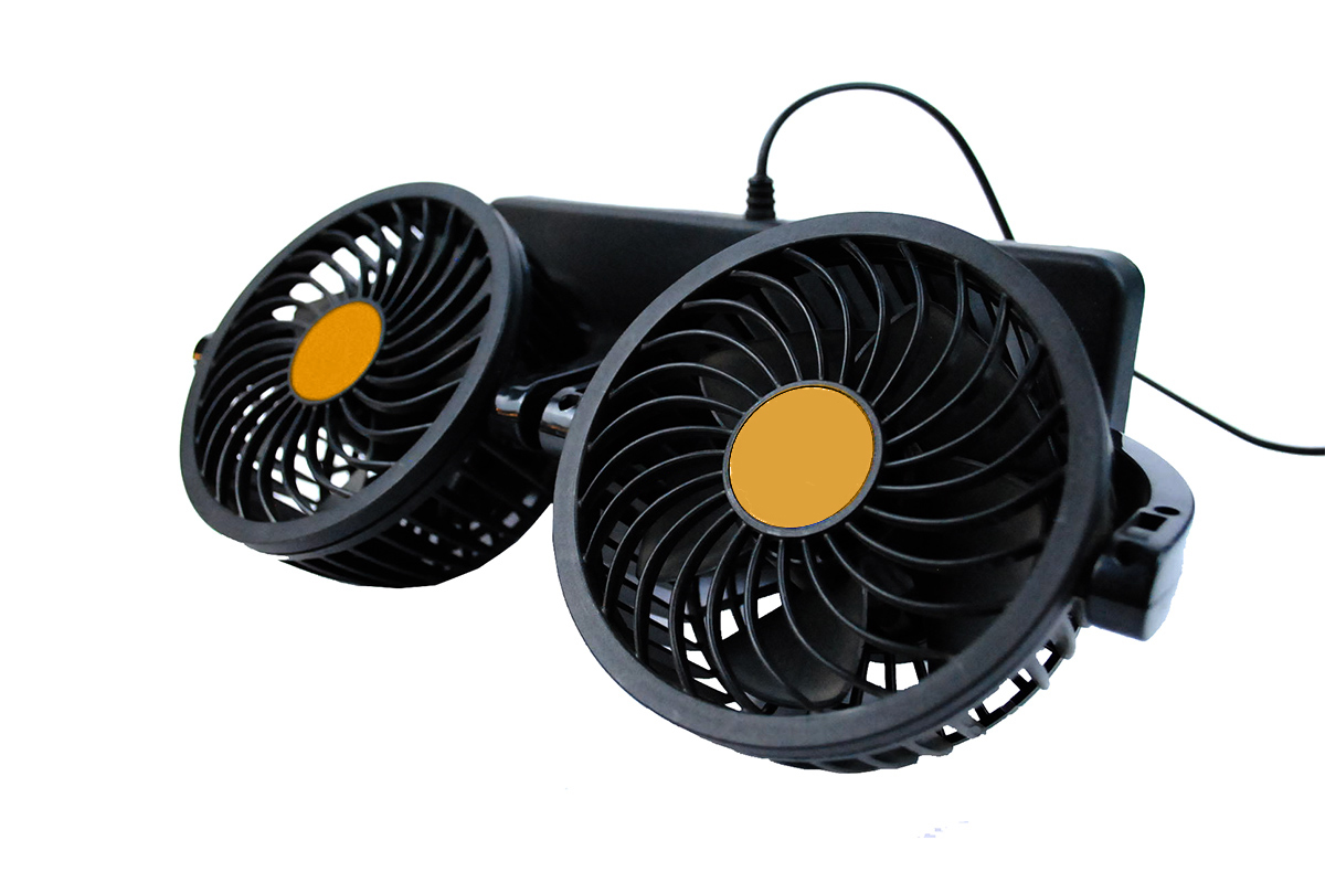 مروحة سيارة مزدوجة الرأس - الصورة 6