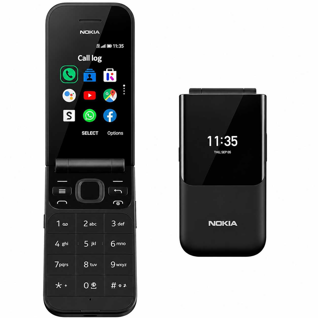 Nokia 2720 Flip phone Dual Sim - الصورة 4