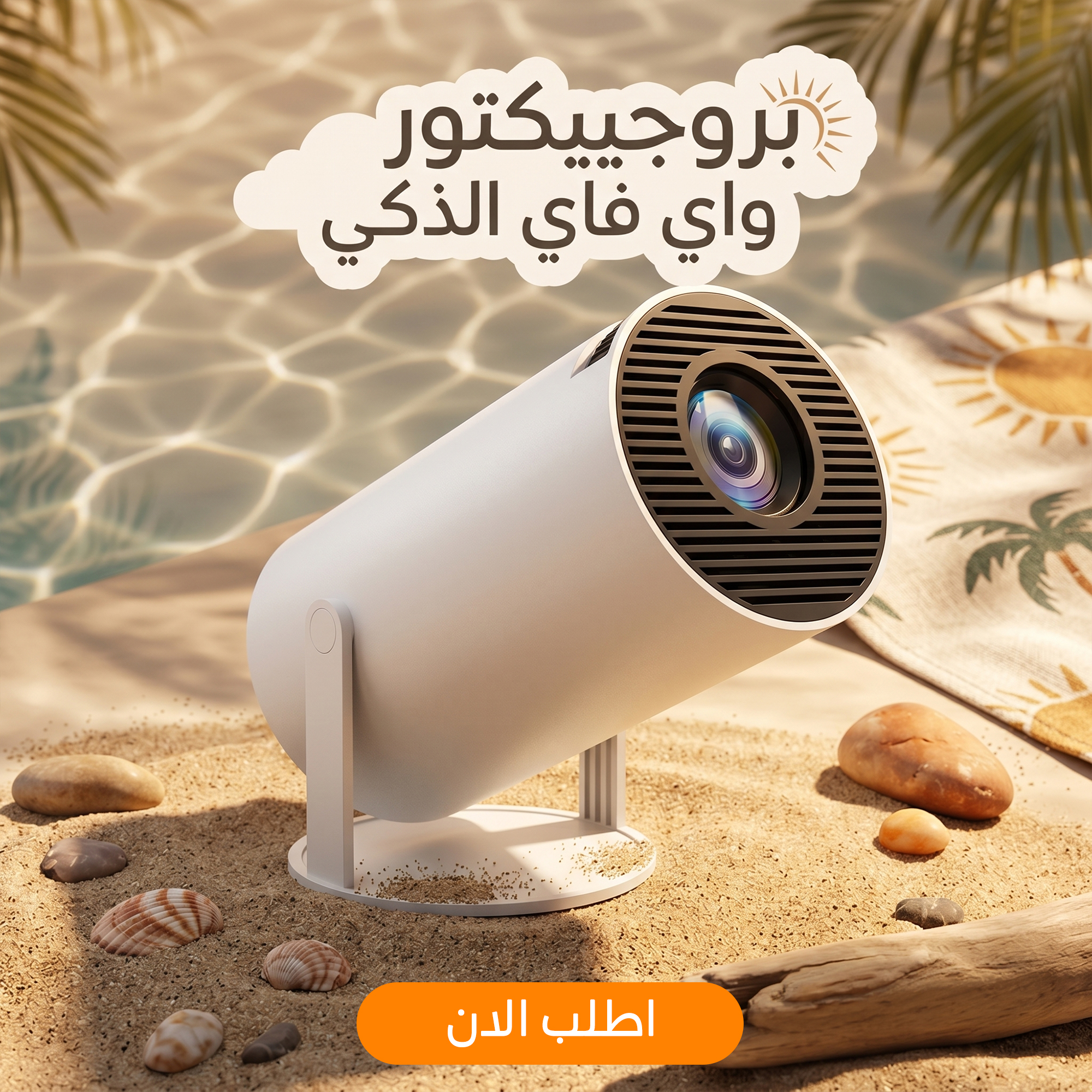 جهاز عرض فيديو واي فاي – بروجيكتور LED