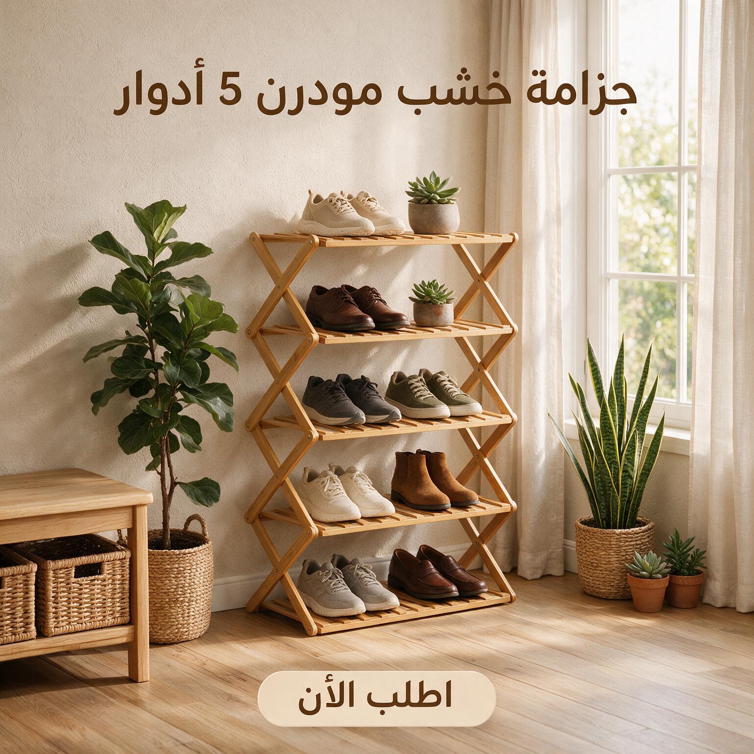 جزامه خشب مودرن ٥ دور