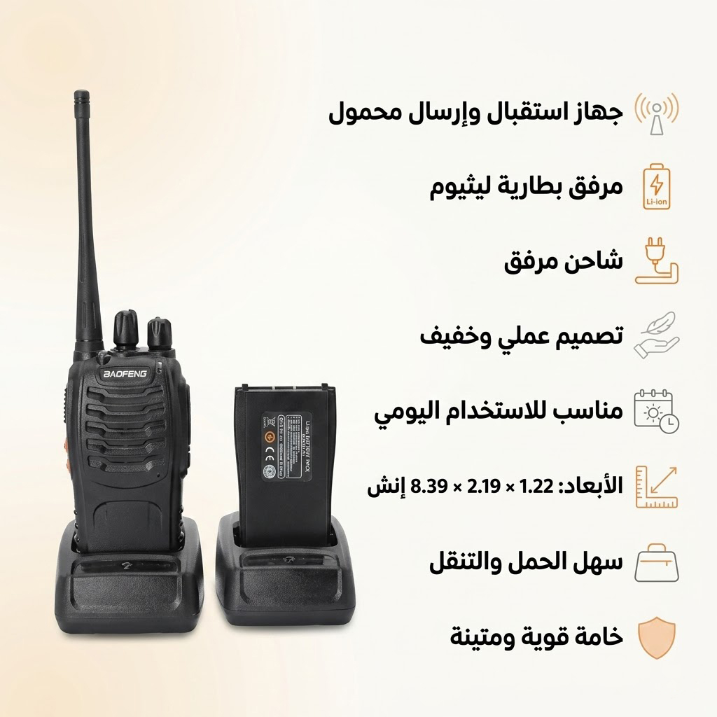 جهاز استقبال وإرسال محمول - الصورة 4