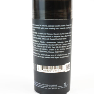 ⁦عرض عبوتين Toppik Hair Fibers لفراغات الشعر ( اللون اسود )⁩ - الصورة ⁦2⁩