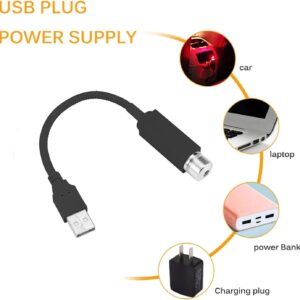 ⁦عرض قطعتين ليزر USB للسيارة او المنزل⁩ - الصورة ⁦8⁩