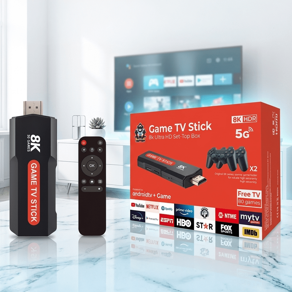 Game TV BOX Stick 8K - الصورة 4