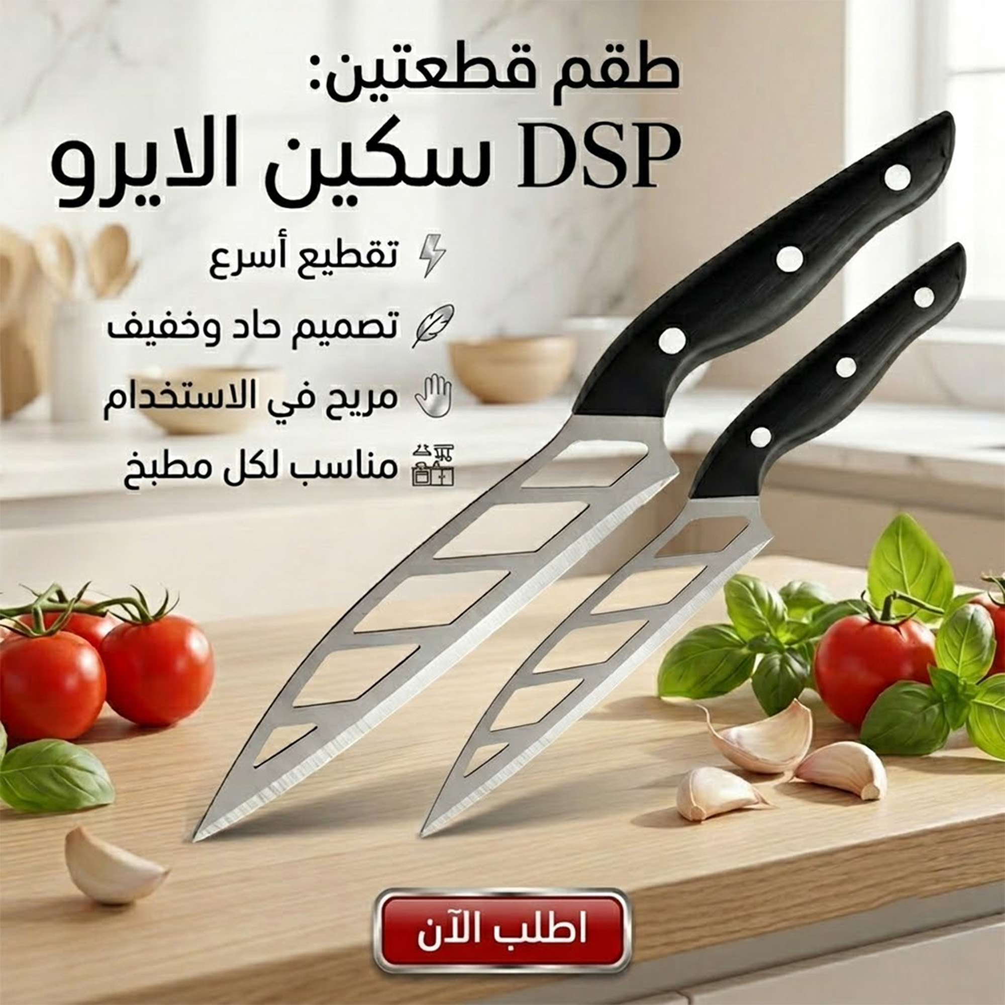 عرض قطعتين DSP سكين الايرو