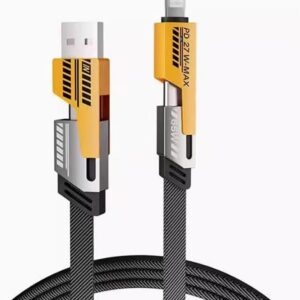 ⁦عرض Anker Power Port Nano-20W + كابل شاحن USB متعدد 15 سم، شحن سريع 3 في 1 (Lightning, Type-C & Micro USB)⁩ - الصورة ⁦2⁩
