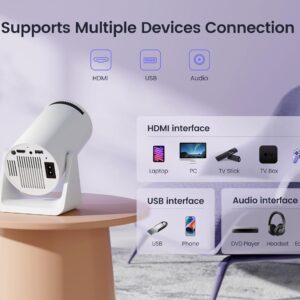 جهاز عرض فيديو واي فاي – بروجيكتور LED - الصورة 8