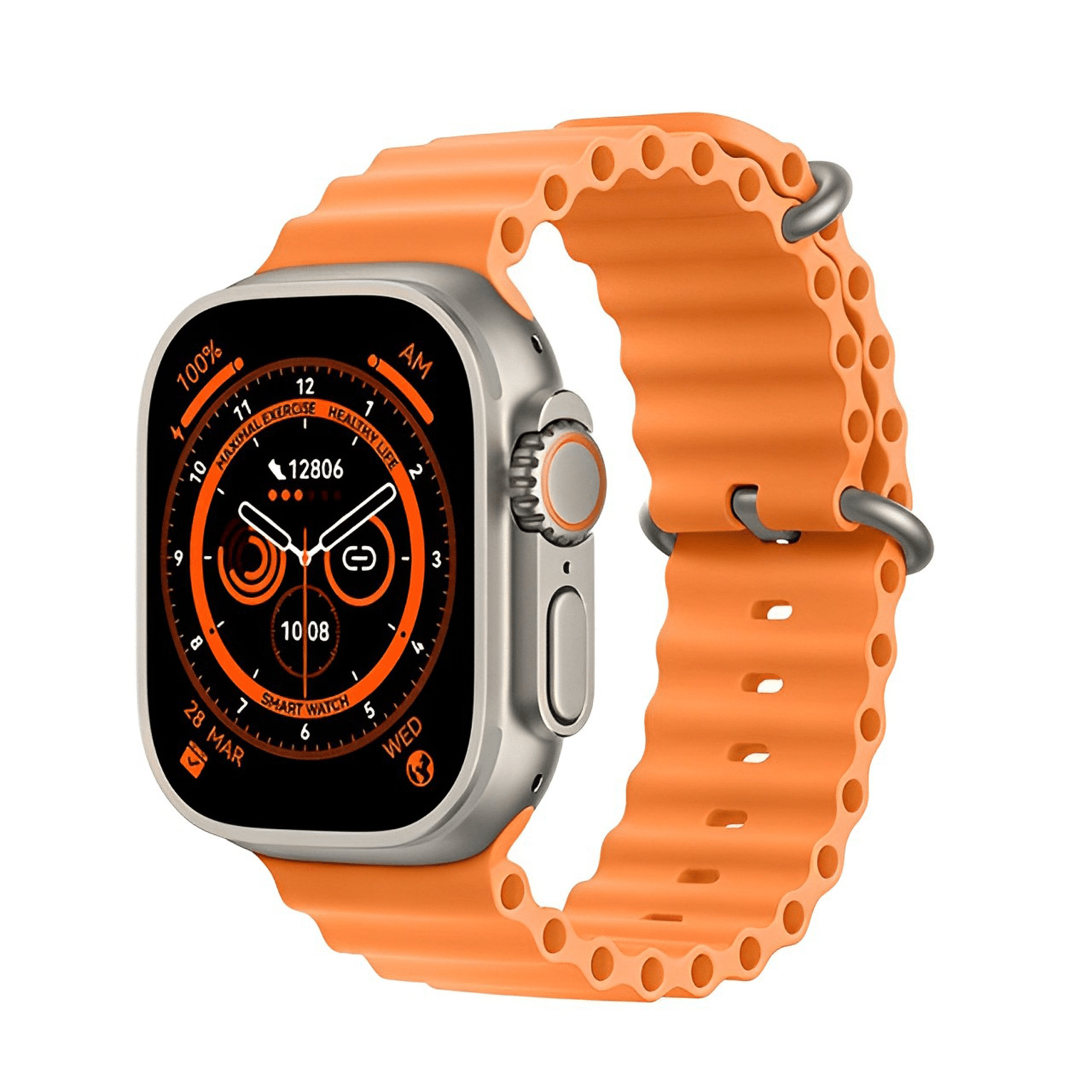 Smart Watch t800 ULTRA (Orange) - الصورة 2