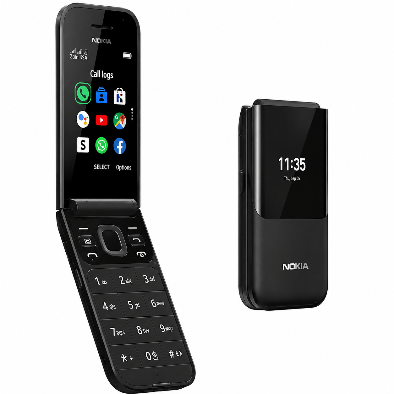 Nokia 2720 Flip phone Dual Sim - الصورة 3