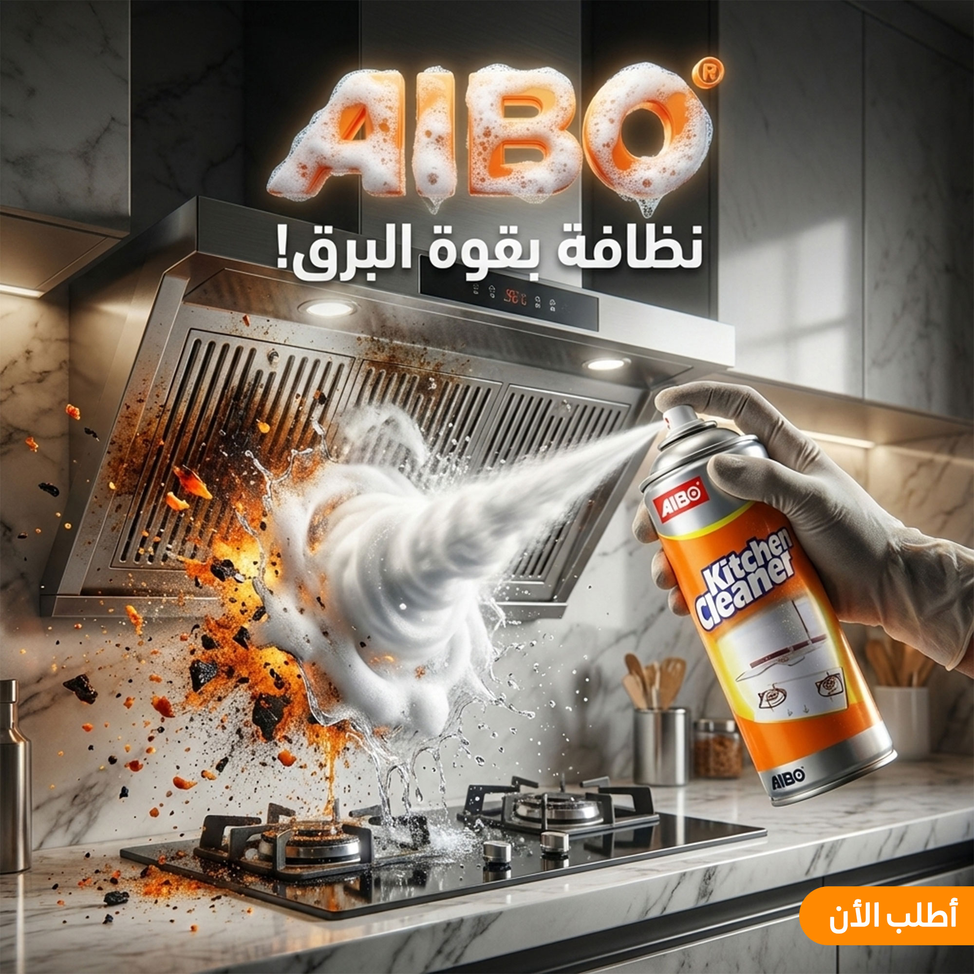 اسبراي التنظيف العميق