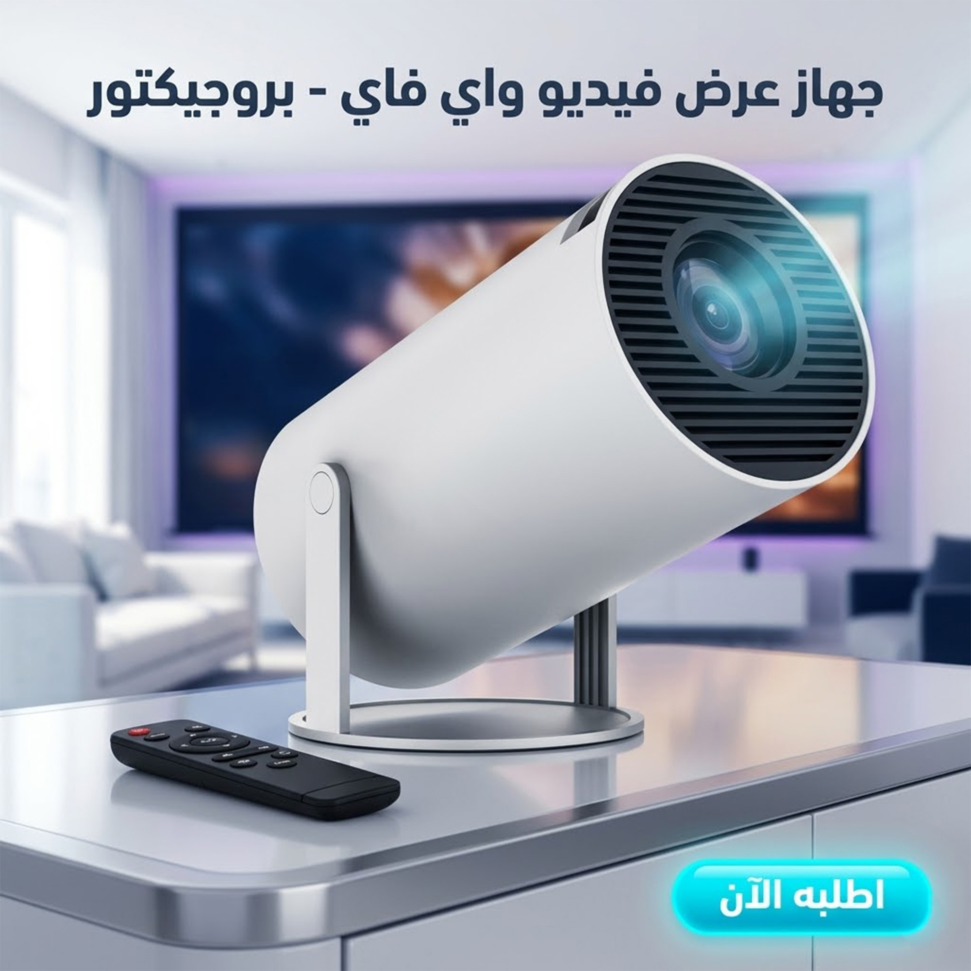 جهاز عرض فيديو واي فاي – بروجيكتور