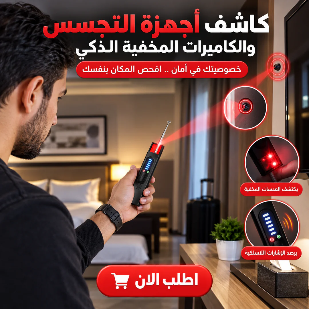 كاشف أجهزة التجسس والكاميرات المخفية الذكي - الصورة 3
