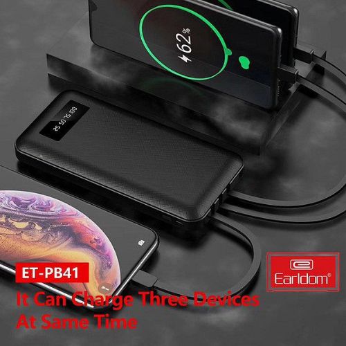 EARLDOM PB41 Power Bank 10000 MAH Built in cables - الصورة 4