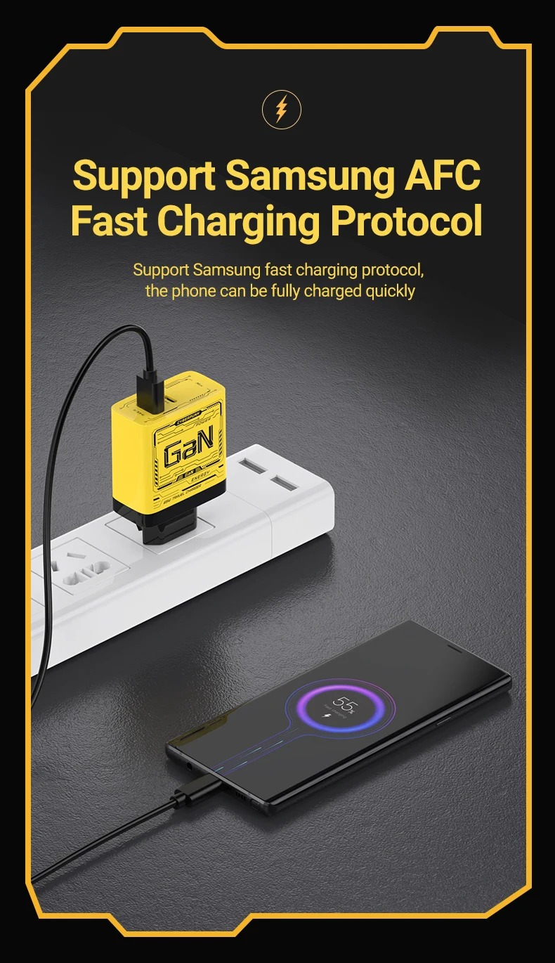 • شاحن USB-C بقوة 120 واط - شاحن سريع GaN مع تقنية PD - الصورة 3