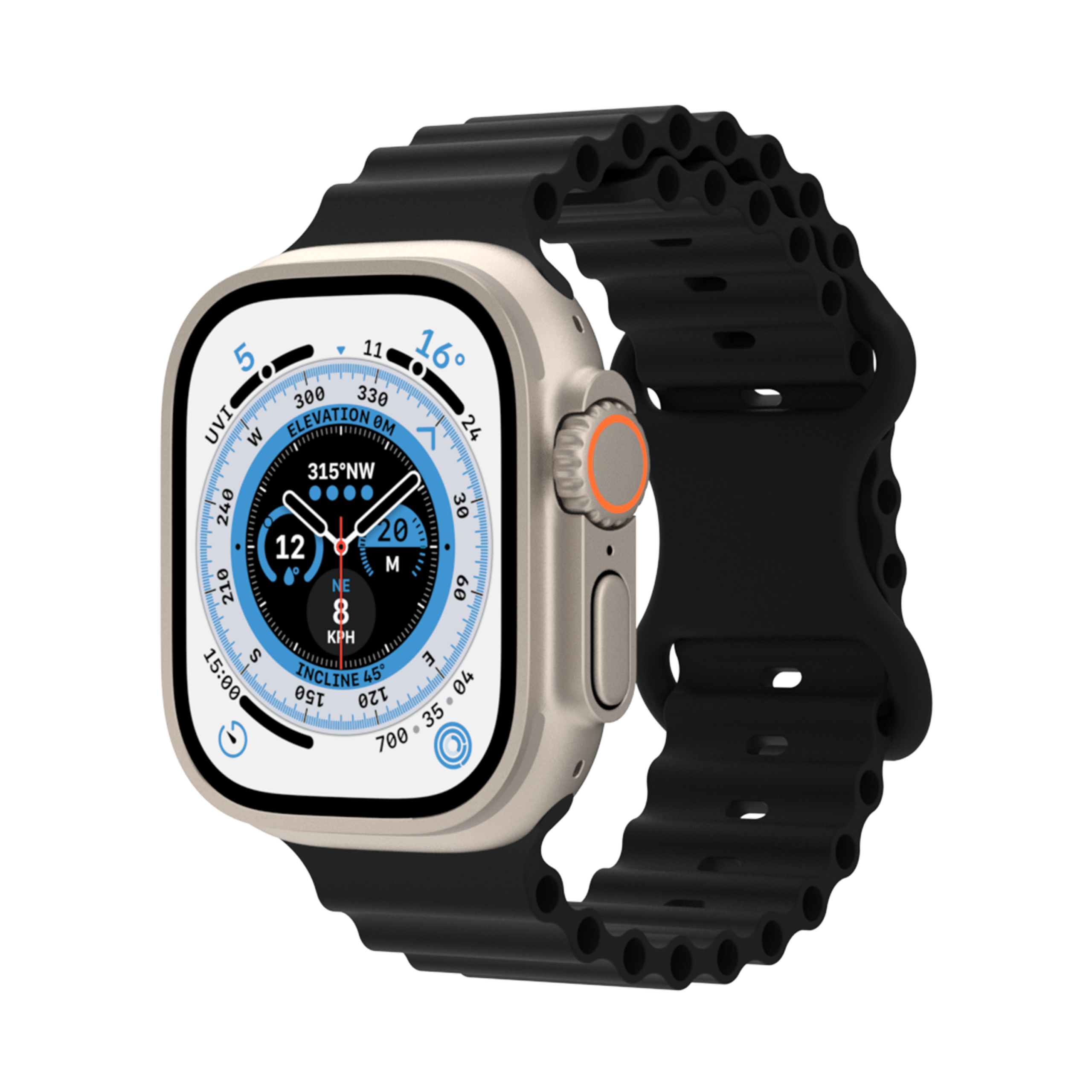 Smart Watch T800 ULTRA Black - الصورة 2