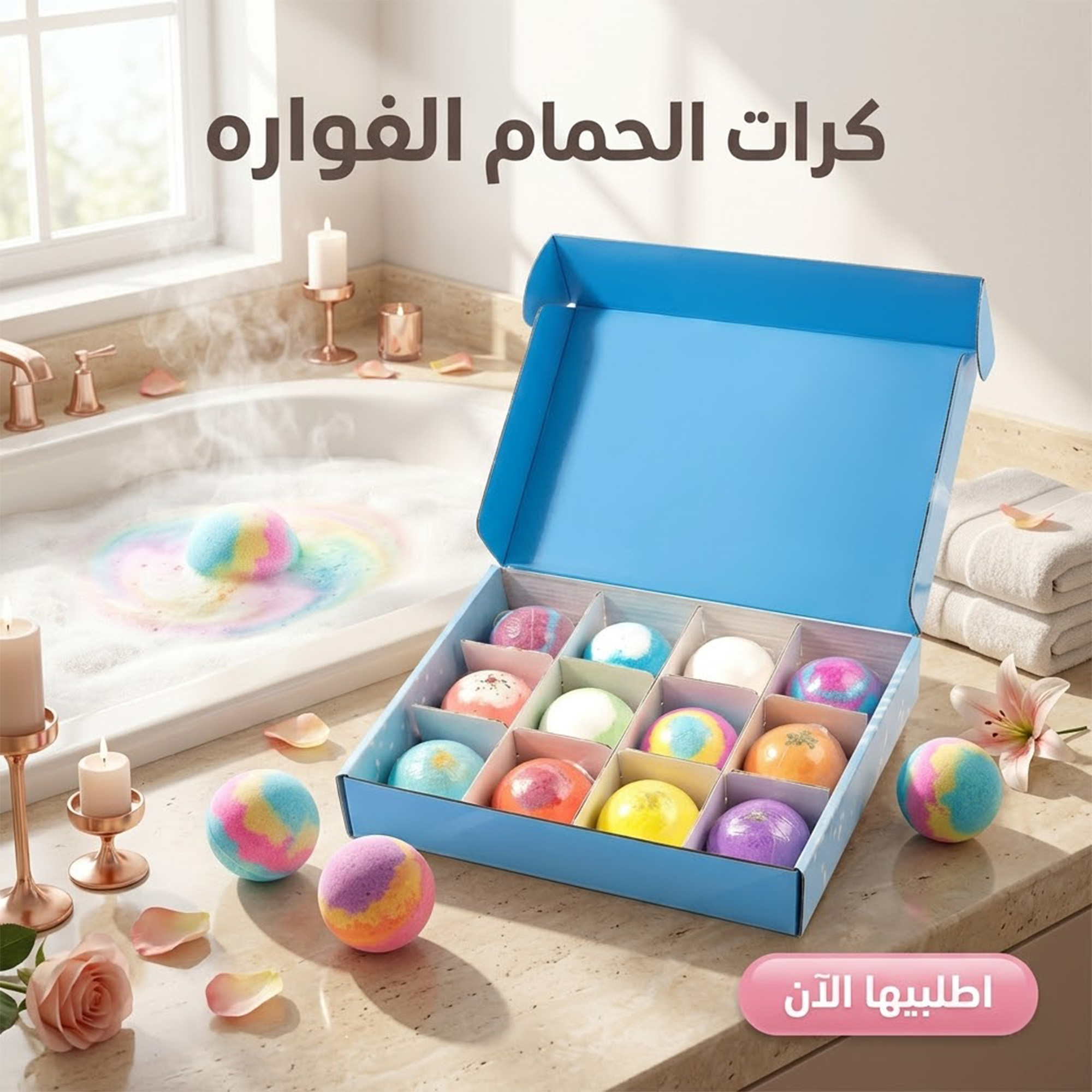 كرات الحمام الفواره