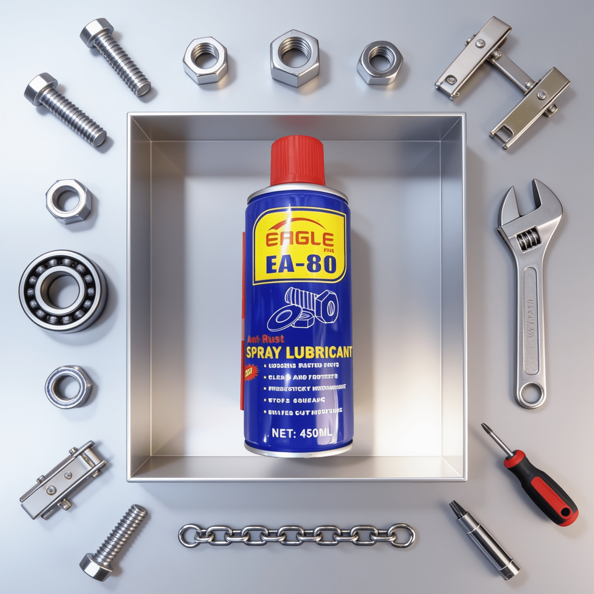 بخاخ إزالة الصدأ Eagle Plus 450ML - الصورة 4