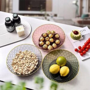 طبق فاكهه وتسالي دوار