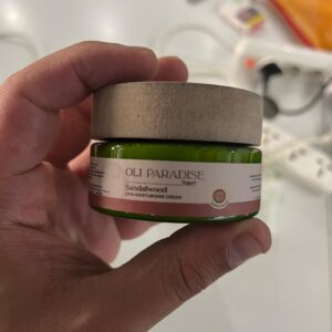 عرض (OLI PARADISE SANDALWOOD CREAM 60ML + جهاز إزالة الرؤوس السوداء من سوكاني)
