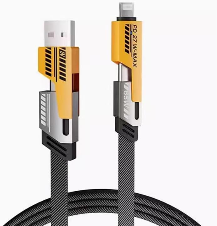 عرض Anker Power Port Nano-20W + كابل شاحن USB متعدد 15 سم، شحن سريع 3 في 1 (Lightning, Type-C & Micro USB) - الصورة 2
