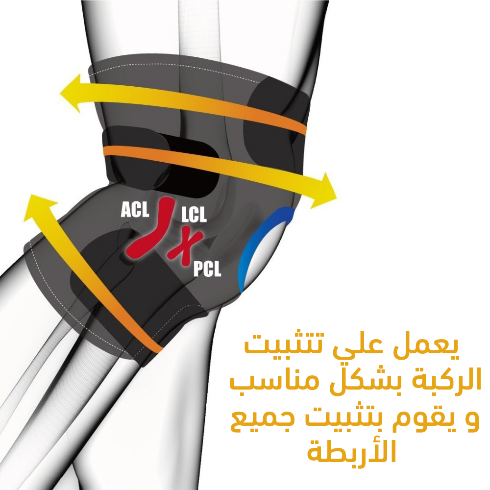 مشد ركبة بدعامة - الصورة 3