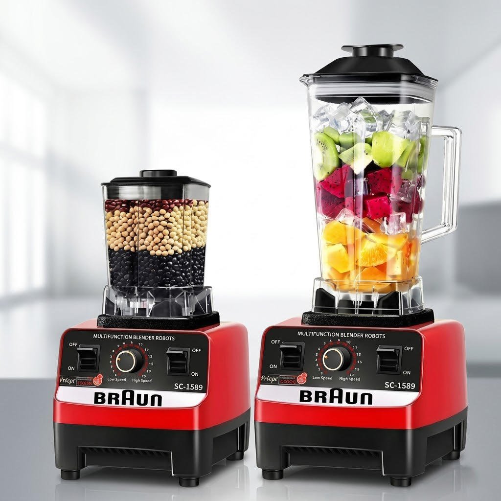 خلاط + مطحنه 10000 وات BRAUN - الصورة 2