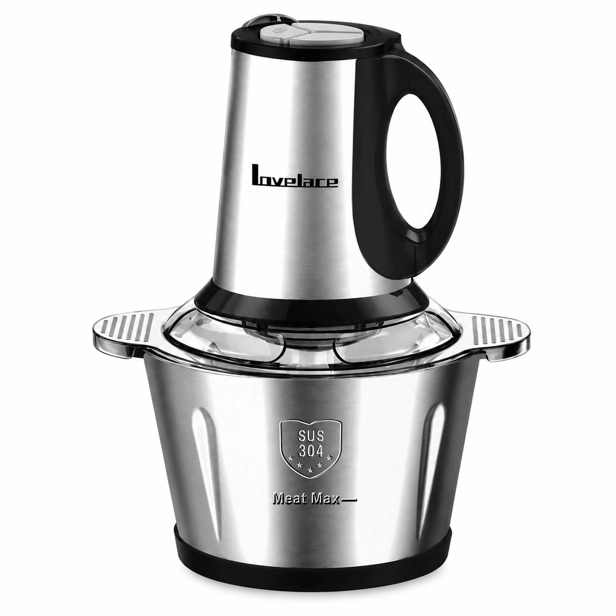 عرض مفرمه لحمه 5 لتر مع خلاط ومطحنة Silver Crest 2 في1 (4500 واط) - الصورة 4