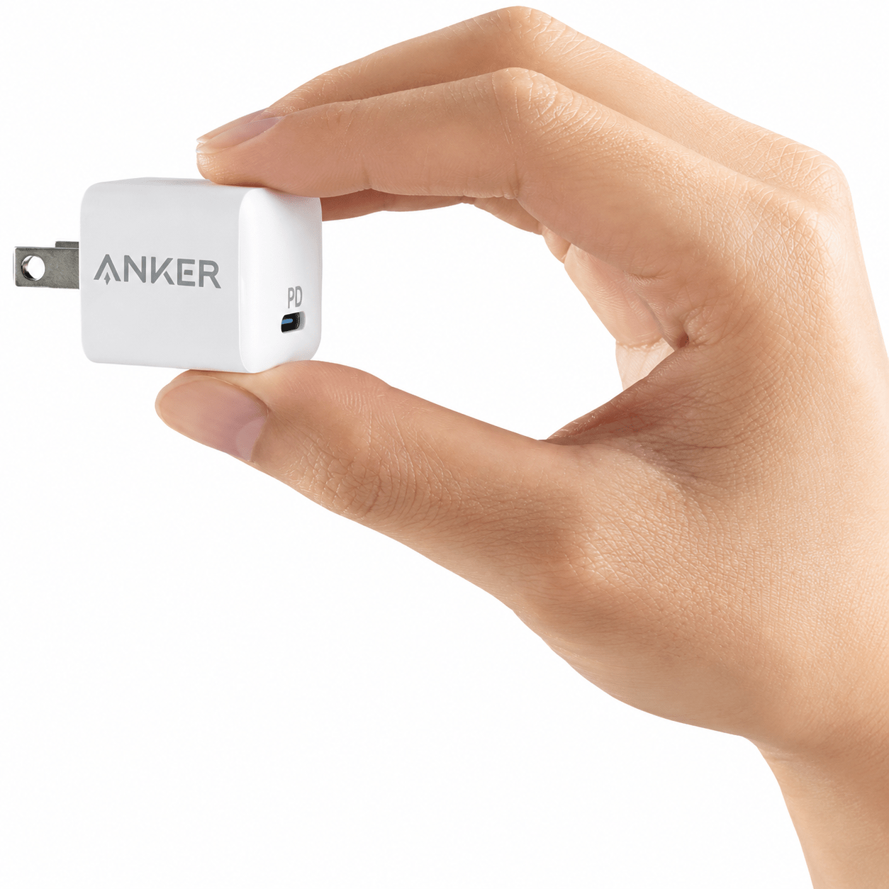 عرض Anker Power Port Nano-20W + كابل شاحن USB متعدد 15 سم، شحن سريع 3 في 1 (Lightning, Type-C & Micro USB) - الصورة 8