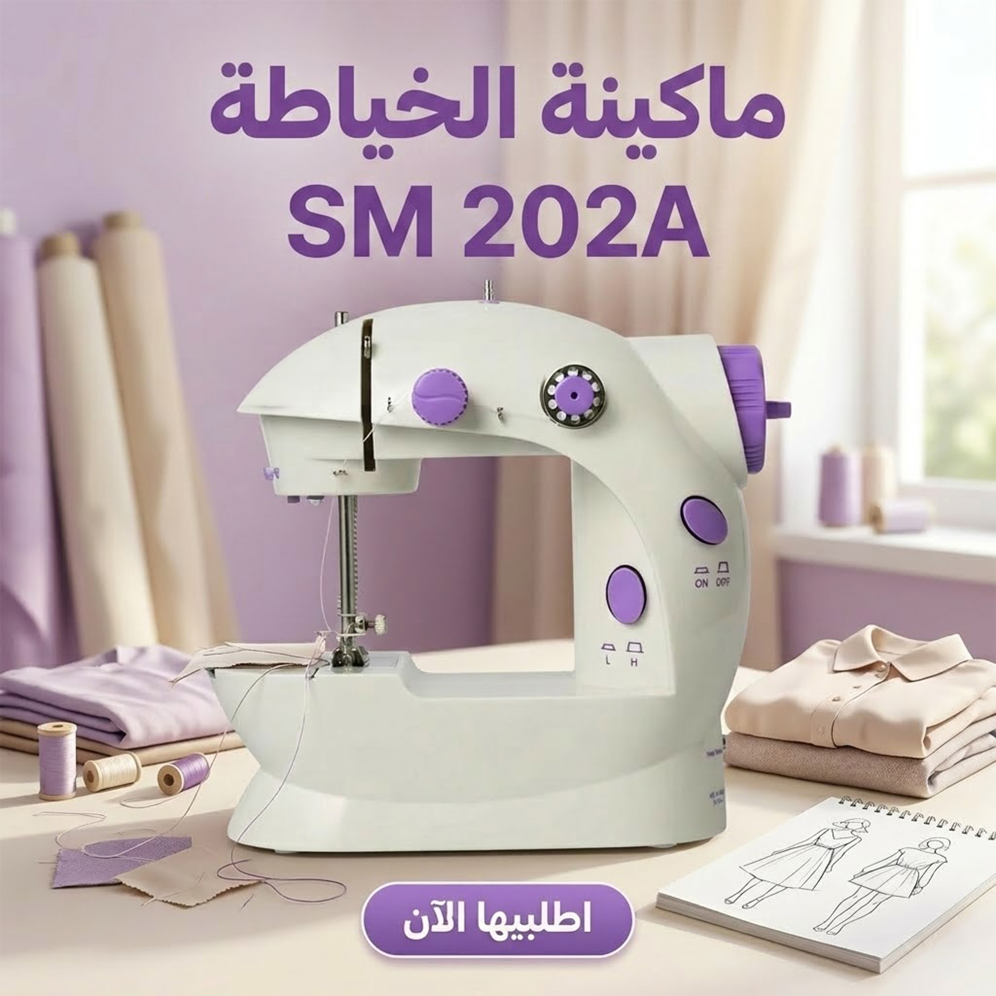 ماكينة الخياطة SM 202A