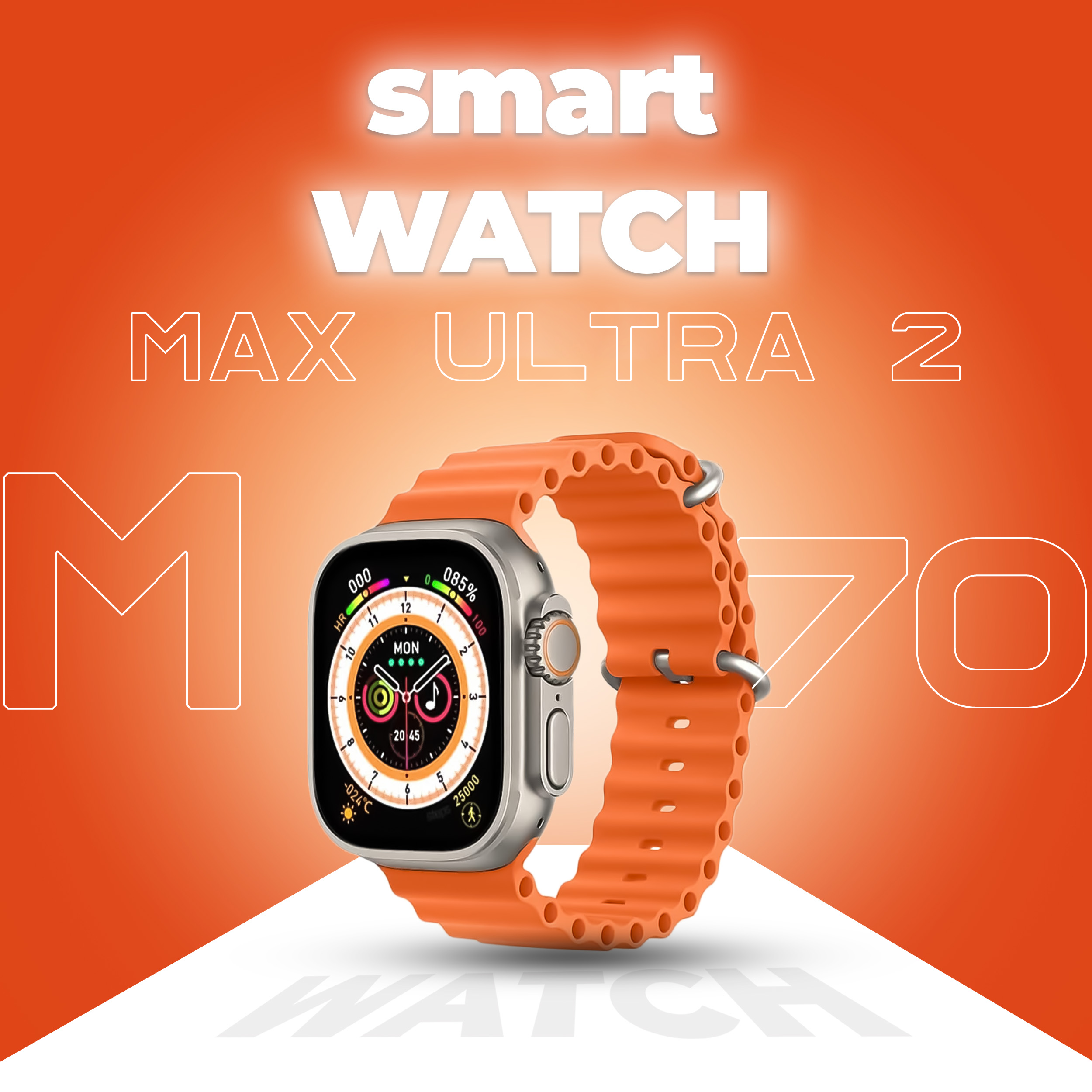 • Smart Watch M70 Max Ultra 2 - الصورة 4
