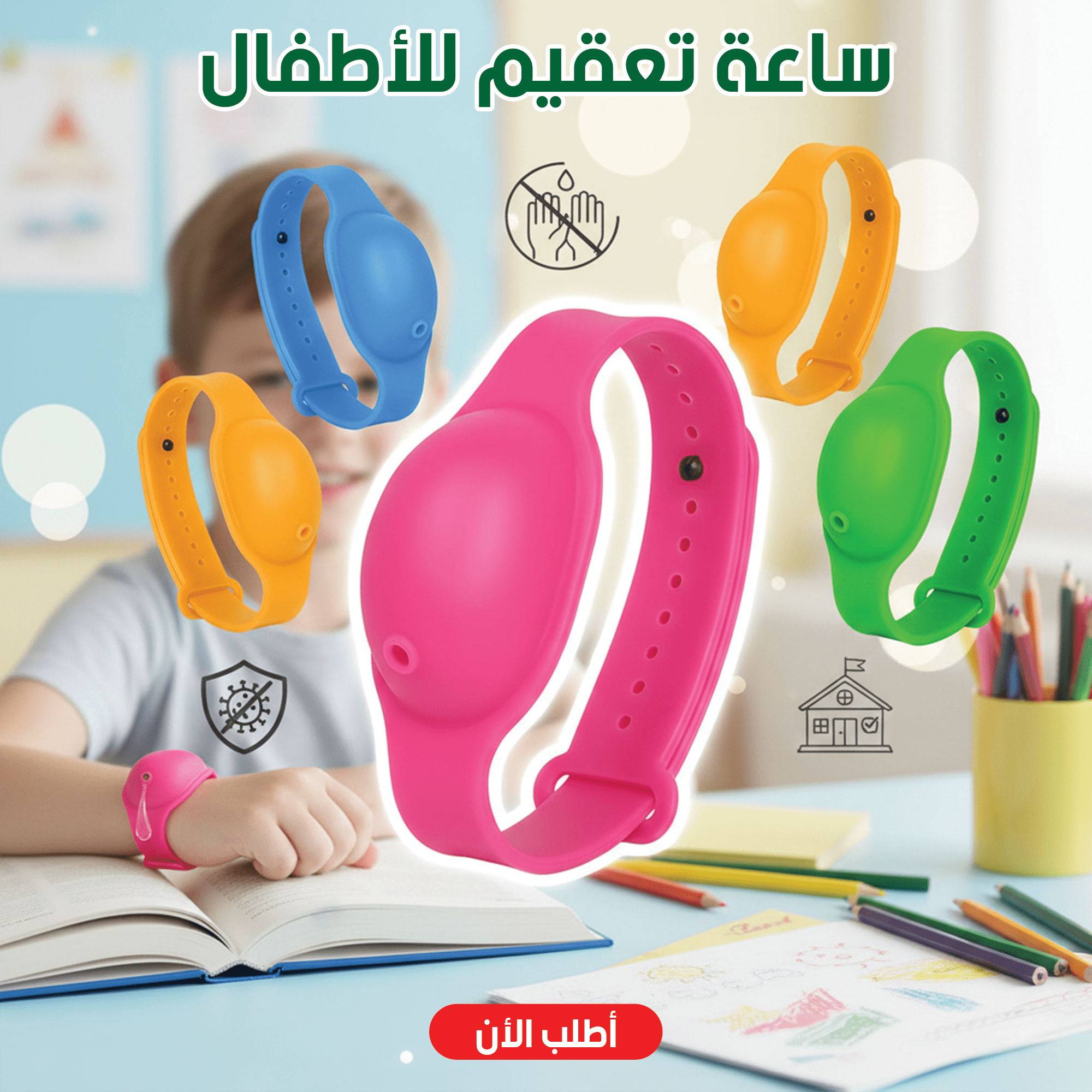 ساعة تعقيم للأطفال